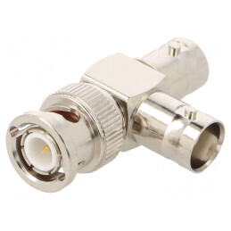 Adaptor BNC Tată-Mamă 50Ω 4GHz | Electronic-mag.ro | Componente Electronice