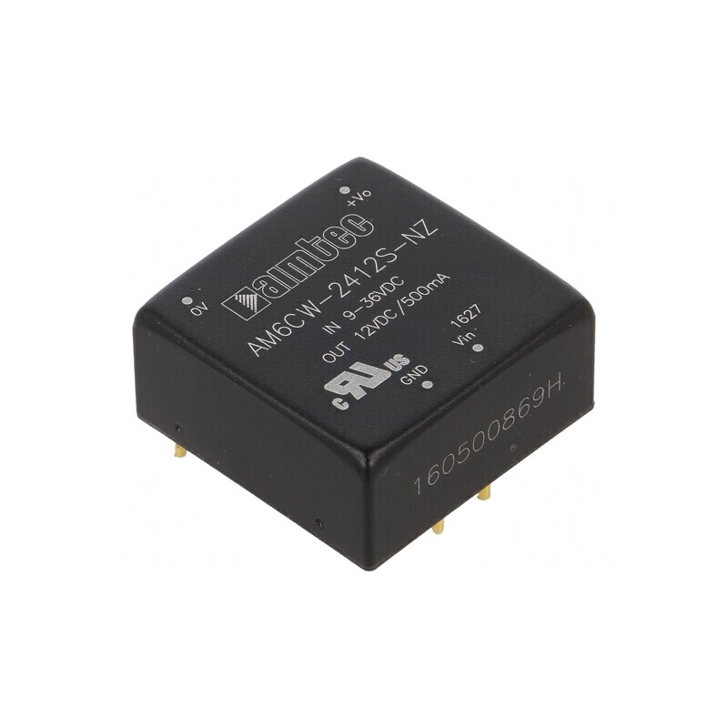 Convertor DC/DC 6W 9-36V la 12V 500mA | Electronic-mag.ro | Componente Electronice