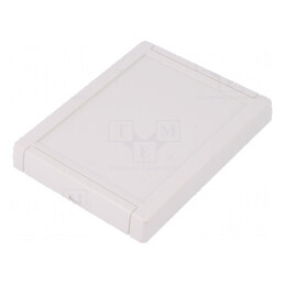 Carcasă alarmă ABS gri deschis 100x131x17.6mm | Electronic-mag.ro | Componente Electronice