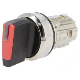 Comutator Rotativ 22mm Roșu IP67 | Electronic-mag.ro | Componente Electronice