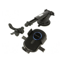 Suport Auto Negru pentru Telefon 4,7-7,2 Inch | Electronic-mag.ro | Componente Electronice