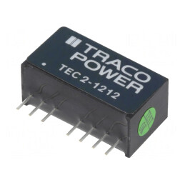 Convertor DC/DC 2W 9-18V la 12V 167mA SIP8 | Electronic-mag.ro | Componente Electronice