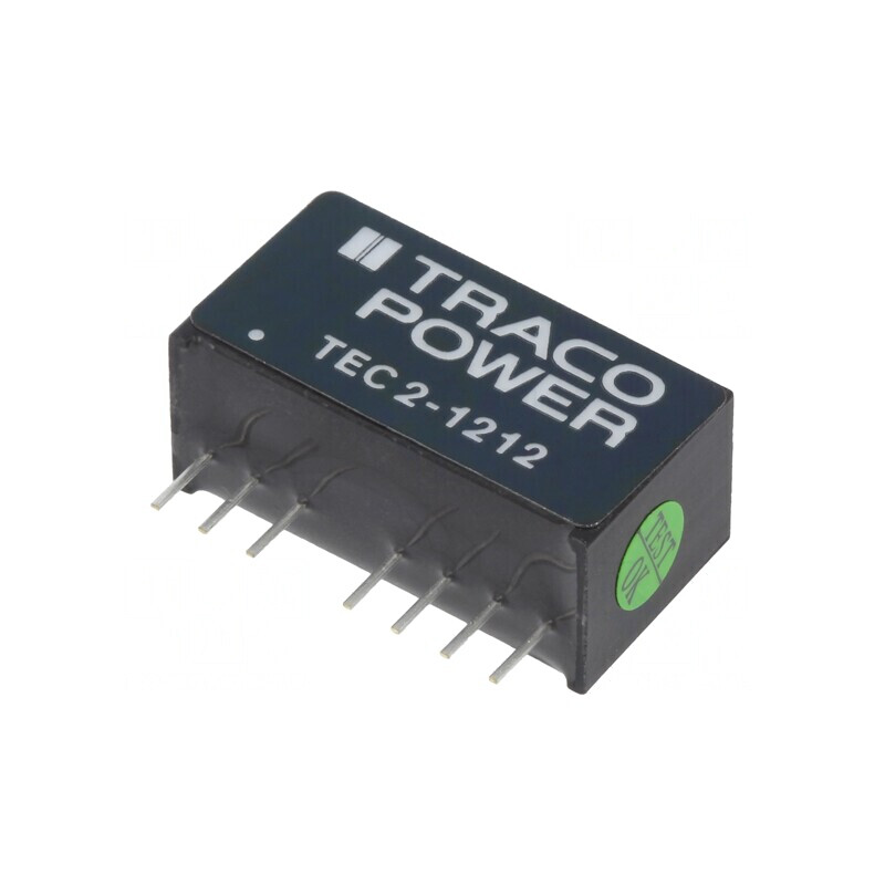 Convertor DC/DC 2W 9-18V la 12V 167mA SIP8 | Electronic-mag.ro | Componente Electronice