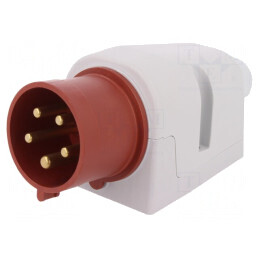 Conector alimentare AC trifazat 32A 400VAC IP44 Soclu Tată | Electronic-mag.ro | Componente Electronice