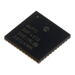 Microcontroler dsPIC 48kB 1kB EEPROM 2kB SRAM QFN44 | Electronic-mag.ro | Componente Electronice