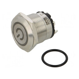 Comutator Anti-Vandalism Verde 20A 220VAC IP40 | Electronic-mag.ro | Componente Electronice
