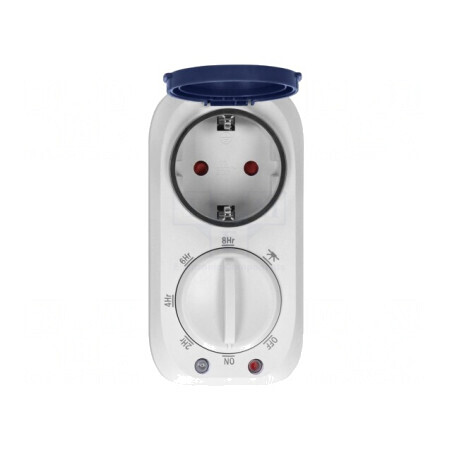 Întrerupător Temporizator 2h-8h 230V 16A | Electronic-mag.ro | Componente Electronice