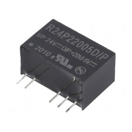 Convertor DC/DC 2W 21.6-26.4V la 20V/-5V | Electronic-mag.ro | Componente Electronice