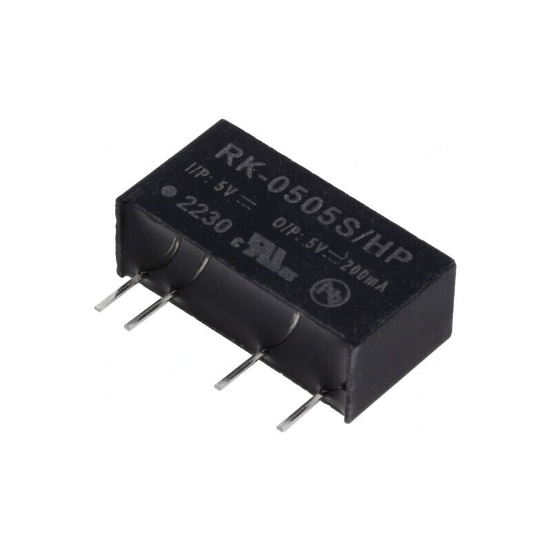 Convertor DC/DC 5V 1W 200mA SIP7 | Electronic-mag.ro | Componente Electronice