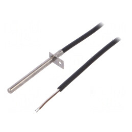 Senzor de Temperatură Pt100 100Ω Clasa B Ø6x73mm | Electronic-mag.ro | Componente Electronice