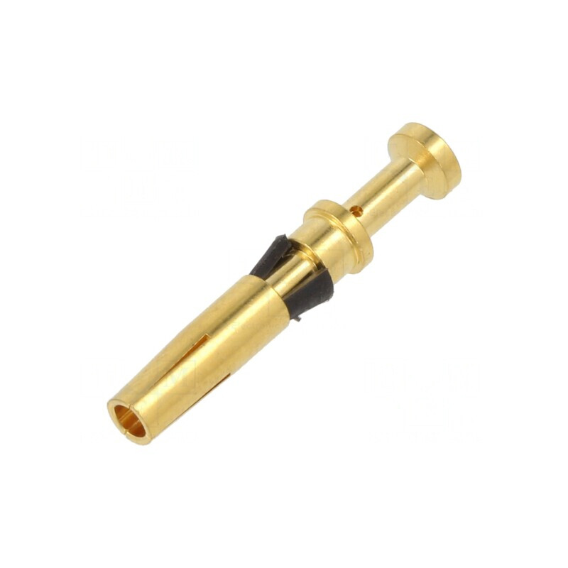 Pin mamă cupru aurit 0,75-1mm2 crimpat pe cablu | Electronic-mag.ro | Componente Electronice