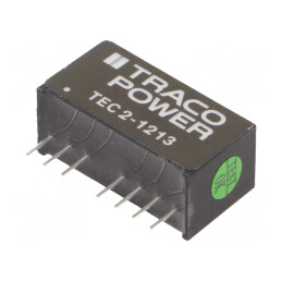 Convertor DC/DC 2W 9-18V la 15V 134mA SIP8 | Electronic-mag.ro | Componente Electronice
