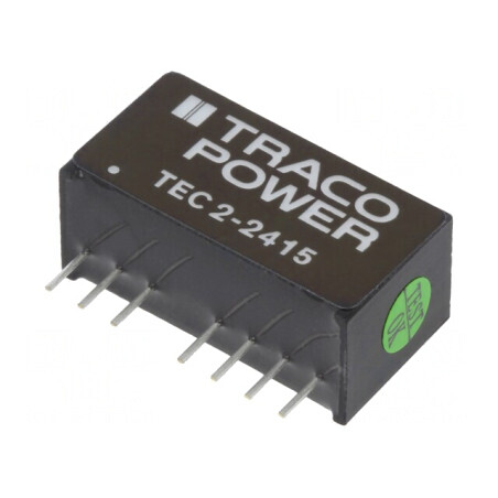 Convertor DC/DC 2W 18-36V la 24V 83mA SIP8 | Electronic-mag.ro | Componente Electronice