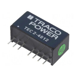 Convertor DC/DC 2W 36-75V la 12V 167mA SIP8 | Electronic-mag.ro | Componente Electronice