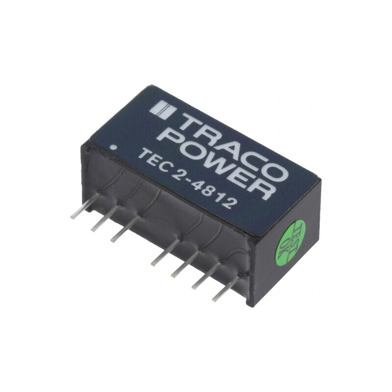 Convertor DC/DC 2W 36-75V la 12V 167mA SIP8 | Electronic-mag.ro | Componente Electronice