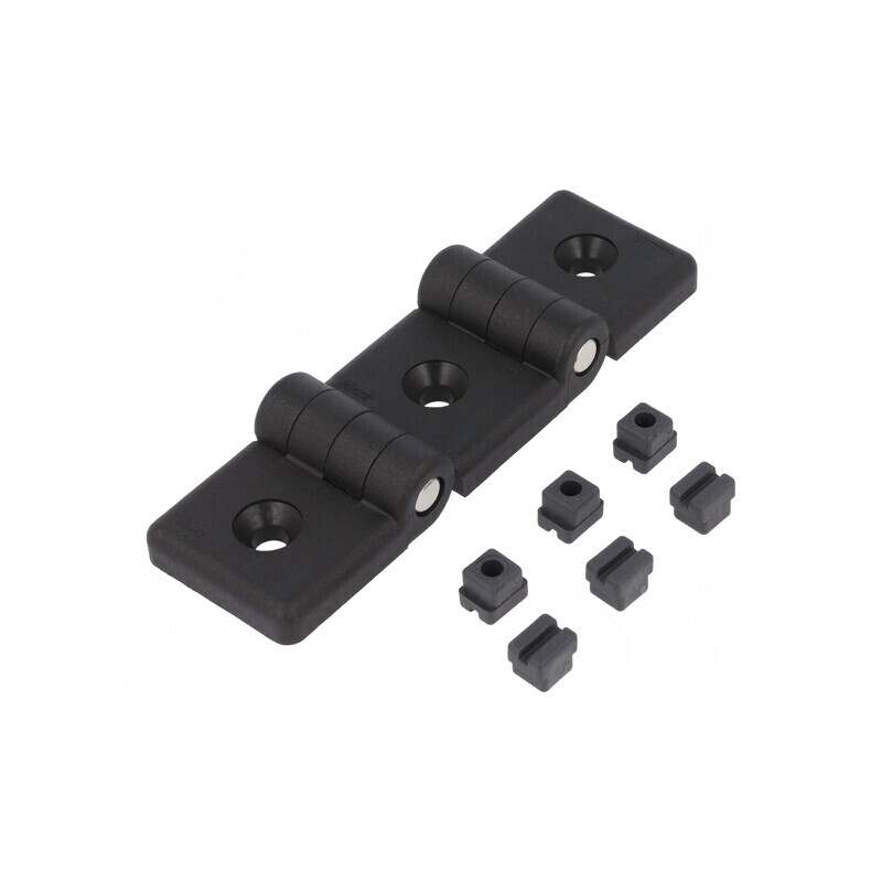 Balama tehnopolimer neagră pentru profile 119mm | Electronic-mag.ro | Componente Electronice
