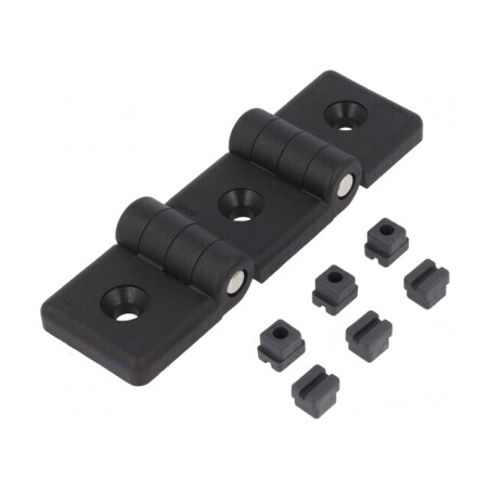 Balama tehnopolimer neagră pentru profile 119mm | Electronic-mag.ro | Componente Electronice