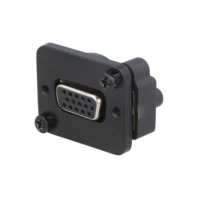 Cuplor D-Sub Negru Standard XLR 19x24mm | Electronic-mag.ro | Componente Electronice Cuplor D-Sub Negru Standard XLR 19x24mm | Electronic-mag.ro | Componente Electronice