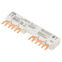 Bară colectoare 3 poli 10mm2 65A 690VAC 250VDC | Electronic-mag.ro | Componente Electronice