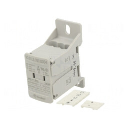 Bloc de distribuție gri 5 borne TS35 | Electronic-mag.ro | Componente Electronice