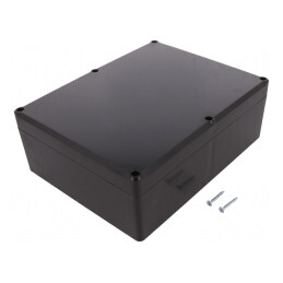 Carcasă Universală ABS Neagră 174x224x80mm | Electronic-mag.ro | Componente Electronice