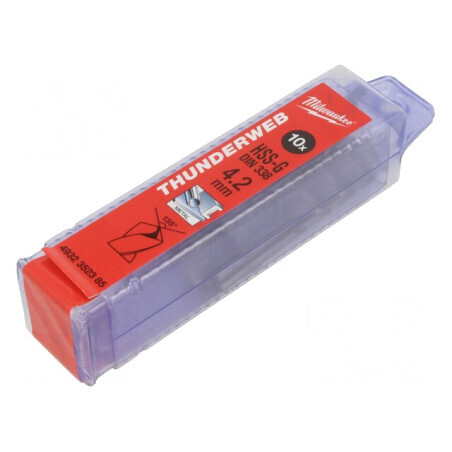 Burghiu Metal 4.2mm Oțel Rapid HSS-G 10buc. | Electronic-mag.ro | Componente Electronice