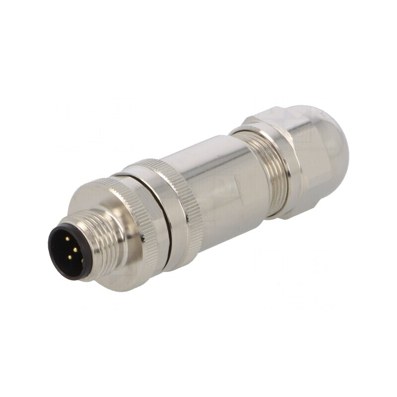 Mufă M12 5-PIN Tată Drept IP67 60V Profibus Pe Cablu | Electronic-mag.ro | Componente Electronice