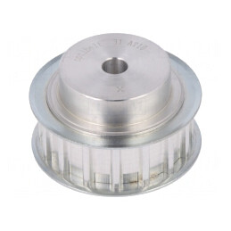 Roată de curea AT10 16mm aluminiu | Electronic-mag.ro | Componente Electronice