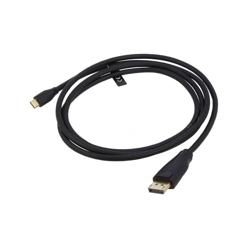 Adaptor DisplayPort la USB C Aurit 1,5m | Electronic-mag.ro | Componente Electronice