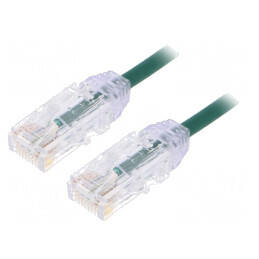 Patch Cord Verde U/UTP Cat6 LSZH 0.5m | Electronic-mag.ro | Componente Electronice