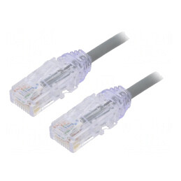 Patch Cord UTP Cat6 0.5m Gri