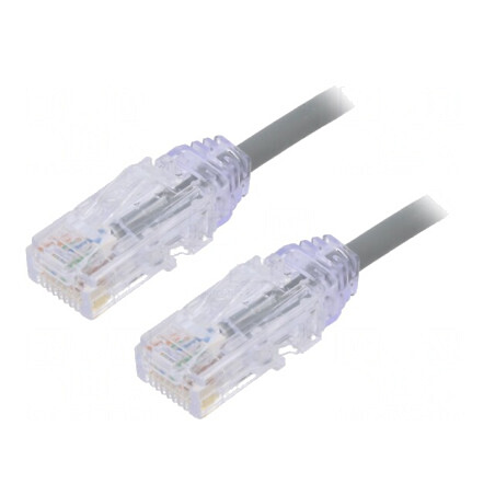 Patch Cord UTP Cat6 0.5m Gri | Electronic-mag.ro | Componente Electronice