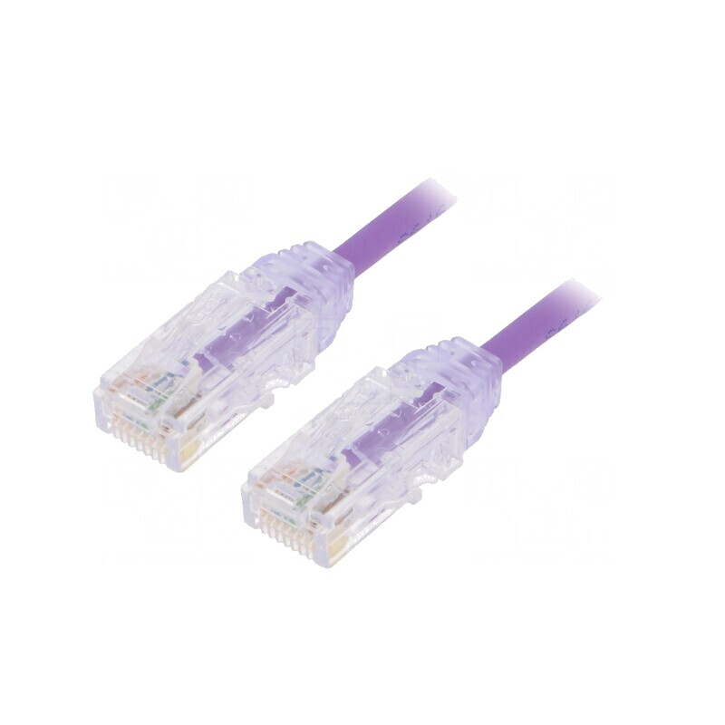 Patch Cord U/UTP Cat6 LSZH Violet 0.5m | Electronic-mag.ro | Componente Electronice Patch Cord U/UTP Cat6 LSZH Violet 0.5m | Electronic-mag.ro | Componente Electronice