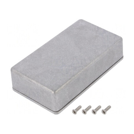 Carcasă universală aluminiu 64x115x30 mm naturală | Electronic-mag.ro | Componente Electronice