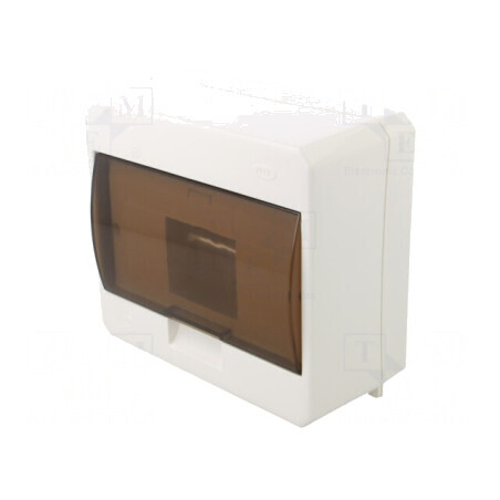 Carcasă aparatură modulară IP40 albă 7 module | Electronic-mag.ro | Componente Electronice