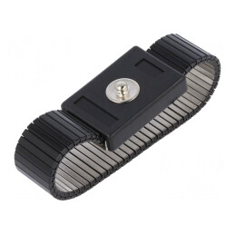 Brățară ESD Oțel Inoxidabil 4mm | Electronic-mag.ro | Componente Electronice