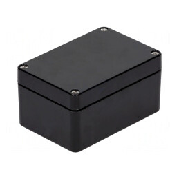 Carcasă Universală Poliester Neagră 75x110x55mm | Electronic-mag.ro | Componente Electronice