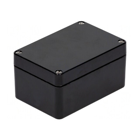 Carcasă Universală Poliester Neagră 75x110x55mm | Electronic-mag.ro | Componente Electronice