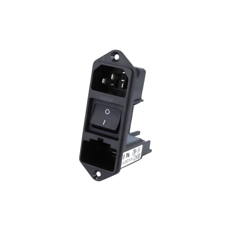 Conector Alimentare AC Tată 10A 250VAC IEC 60320 KD | Electronic-mag.ro | Componente Electronice Conector Alimentare AC Tată 10A 250VAC IEC 60320 KD | Electronic-mag.ro | Componente Electronice