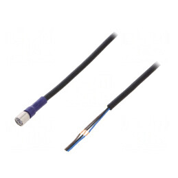 Cablu de Conectare M8 3 PIN 2m PVC | Electronic-mag.ro | Componente Electronice