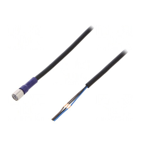 Cablu de Conectare M8 3 PIN 2m PVC | Electronic-mag.ro | Componente Electronice
