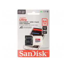 Card de Memorie Android microSDXC 140MB/s Class 10 UHS-I U1 | Electronic-mag.ro | Componente Electronice