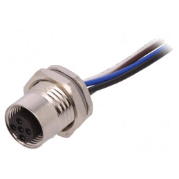 Soclu M12 4 PIN mamă IP67 pentru DeviceNet/CANopen | Electronic-mag.ro | Componente Electronice