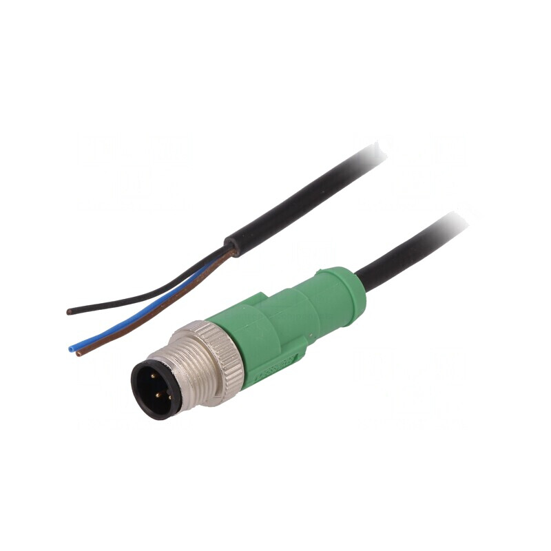Cablu de Conectare M12 3m 250VAC 4A PVC | Electronic-mag.ro | Componente Electronice Cablu de Conectare M12 3m 250VAC 4A PVC | Electronic-mag.ro | Componente Electronice