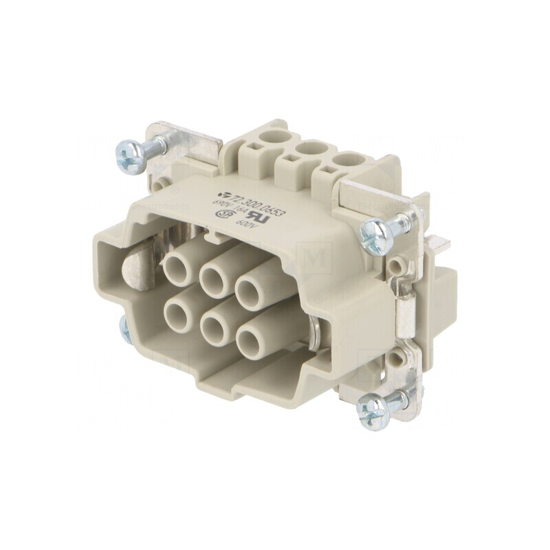 Conector HDC Mamă 6 PIN-uri 6 Contacte | Electronic-mag.ro | Componente Electronice
