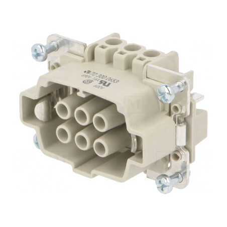 Conector HDC Mamă 6 PIN-uri 6 Contacte | Electronic-mag.ro | Componente Electronice