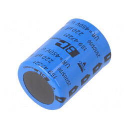 Condensator Electrolitic SNAP-IN 220uF 450VDC Ø30x40mm | Electronic-mag.ro | Componente Electronice