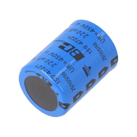 Condensator Electrolitic SNAP-IN 220uF 450VDC Ø30x40mm | Electronic-mag.ro | Componente Electronice