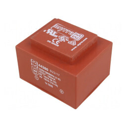 Transformator încapsulat 30VA 230VAC 9V 1667mA PCB | Electronic-mag.ro | Componente Electronice