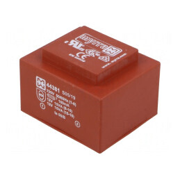 Transformator încapsulat 30VA 230VAC 12V 1,25A PCB | Electronic-mag.ro | Componente Electronice